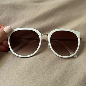 White sunglasses